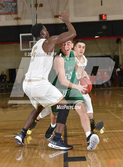 Thumbnail 2 in St. John Bosco vs. St. Mary's (Father Barry Christmas Classic) photogallery.