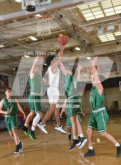Thumbnail 1 in St. John Bosco vs. St. Mary's (Father Barry Christmas Classic) photogallery.