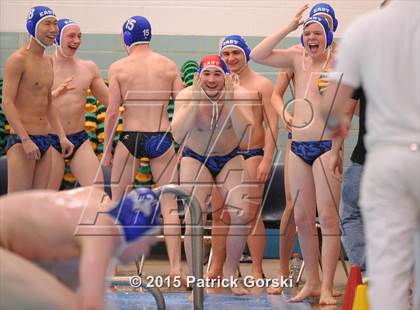 Thumbnail 2 in Lincoln-Way East vs Evanston (Saint Patrick Tournament) photogallery.