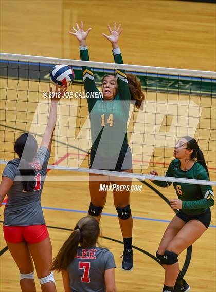 Thumbnail 2 in Rowe [Nikki] vs Lee [Robert E.] (NEISD Volleyball Tournament) photogallery.