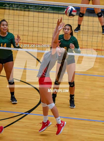 Thumbnail 3 in Rowe [Nikki] vs Lee [Robert E.] (NEISD Volleyball Tournament) photogallery.