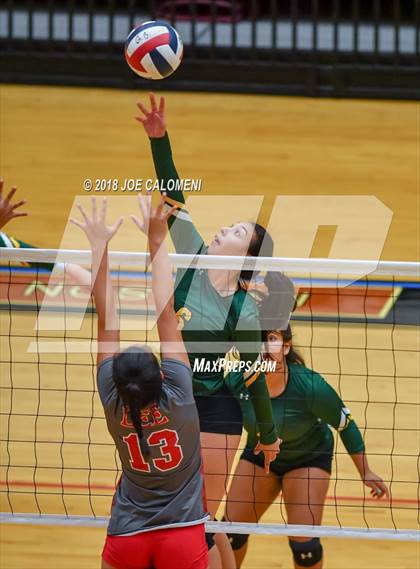 Thumbnail 3 in Rowe [Nikki] vs Lee [Robert E.] (NEISD Volleyball Tournament) photogallery.