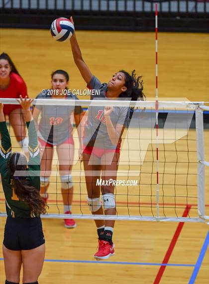 Thumbnail 1 in Rowe [Nikki] vs Lee [Robert E.] (NEISD Volleyball Tournament) photogallery.