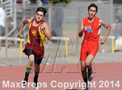 Thumbnail 2 in Los Altos @ West Covina Boys Varsity Track & Field photogallery.