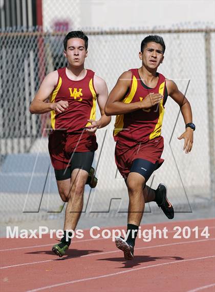 Thumbnail 2 in Los Altos @ West Covina Boys Varsity Track & Field photogallery.