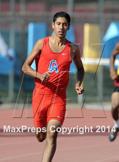 Thumbnail 1 in Los Altos @ West Covina Boys Varsity Track & Field photogallery.