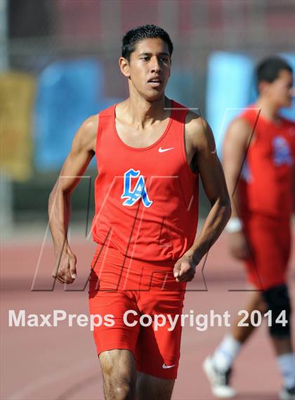 Thumbnail 1 in Los Altos @ West Covina Boys Varsity Track & Field photogallery.