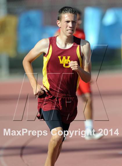 Thumbnail 2 in Los Altos @ West Covina Boys Varsity Track & Field photogallery.