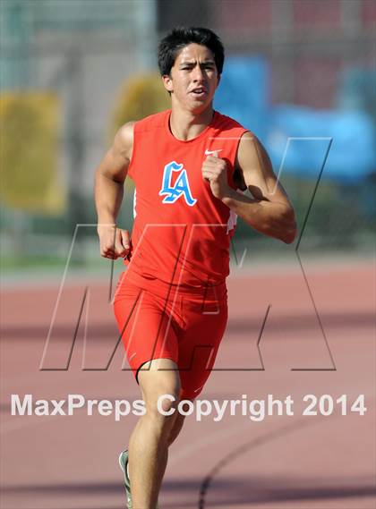 Thumbnail 3 in Los Altos @ West Covina Boys Varsity Track & Field photogallery.