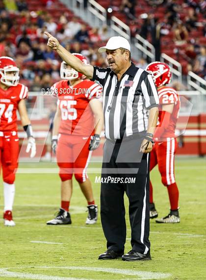 Thumbnail 1 in Santa Clara vs Saratoga (Levi's Stadium Series) photogallery.