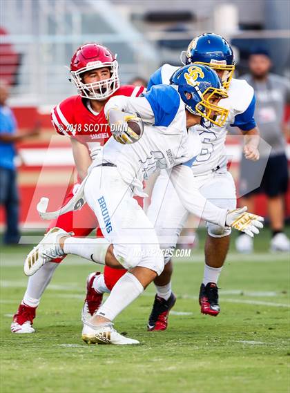 Thumbnail 3 in Santa Clara vs Saratoga (Levi's Stadium Series) photogallery.