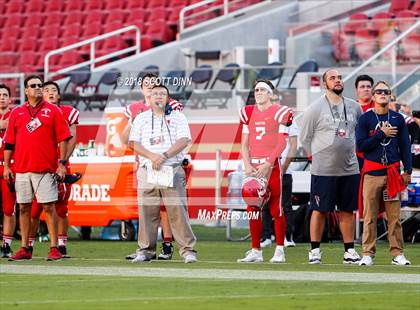Thumbnail 2 in Santa Clara vs Saratoga (Levi's Stadium Series) photogallery.