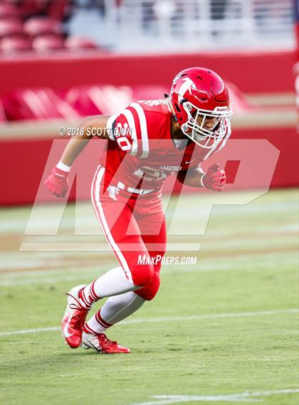 Thumbnail 2 in Santa Clara vs Saratoga (Levi's Stadium Series) photogallery.