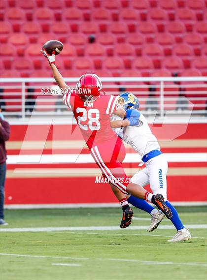 Thumbnail 1 in Santa Clara vs Saratoga (Levi's Stadium Series) photogallery.