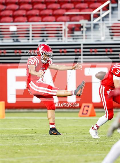 Thumbnail 2 in Santa Clara vs Saratoga (Levi's Stadium Series) photogallery.