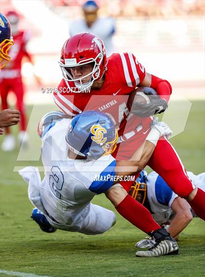 Thumbnail 3 in Santa Clara vs Saratoga (Levi's Stadium Series) photogallery.