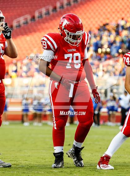Thumbnail 2 in Santa Clara vs Saratoga (Levi's Stadium Series) photogallery.
