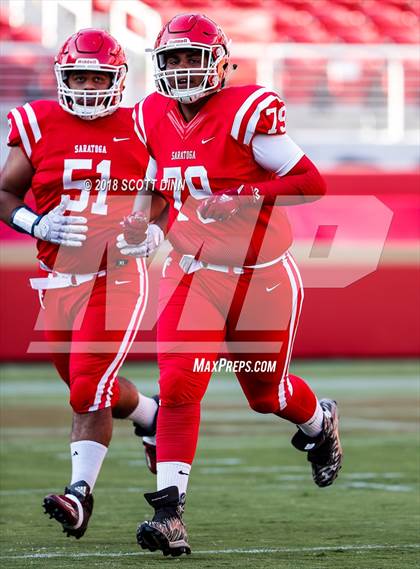 Thumbnail 1 in Santa Clara vs Saratoga (Levi's Stadium Series) photogallery.