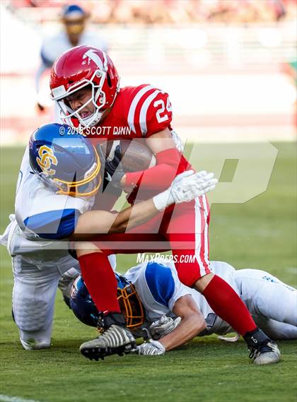 Thumbnail 2 in Santa Clara vs Saratoga (Levi's Stadium Series) photogallery.