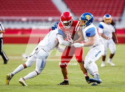 Thumbnail 3 in Santa Clara vs Saratoga (Levi's Stadium Series) photogallery.