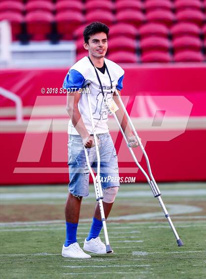 Thumbnail 2 in Santa Clara vs Saratoga (Levi's Stadium Series) photogallery.