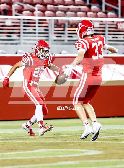 Thumbnail 2 in Santa Clara vs Saratoga (Levi's Stadium Series) photogallery.