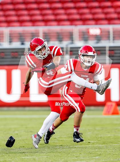Thumbnail 2 in Santa Clara vs Saratoga (Levi's Stadium Series) photogallery.