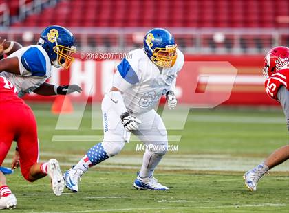 Thumbnail 2 in Santa Clara vs Saratoga (Levi's Stadium Series) photogallery.