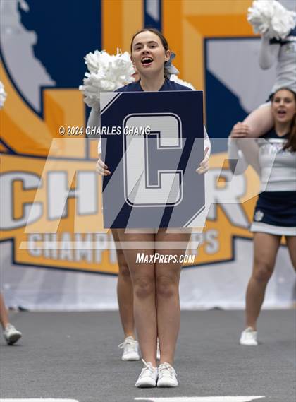 Thumbnail 3 in Marin Catholic - CIF Northern Regional Cheer Championships photogallery.