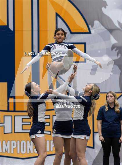 Thumbnail 3 in Marin Catholic - CIF Northern Regional Cheer Championships photogallery.