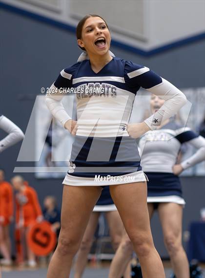 Thumbnail 1 in Marin Catholic - CIF Northern Regional Cheer Championships photogallery.