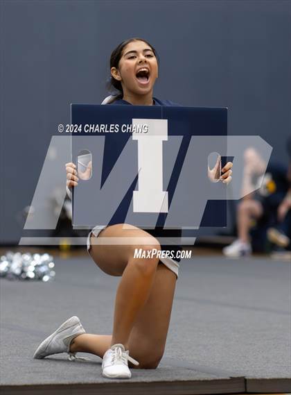 Thumbnail 1 in Marin Catholic - CIF Northern Regional Cheer Championships photogallery.