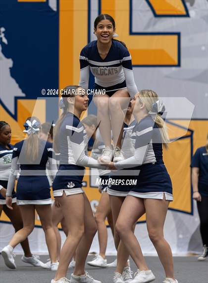 Thumbnail 1 in Marin Catholic - CIF Northern Regional Cheer Championships photogallery.