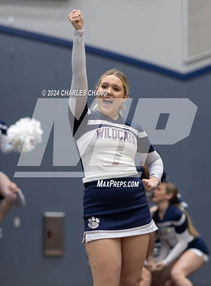 Thumbnail 1 in Marin Catholic - CIF Northern Regional Cheer Championships photogallery.