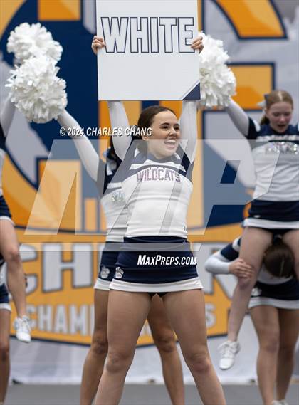 Thumbnail 3 in Marin Catholic - CIF Northern Regional Cheer Championships photogallery.