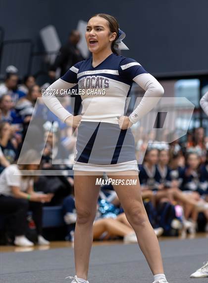 Thumbnail 2 in Marin Catholic - CIF Northern Regional Cheer Championships photogallery.