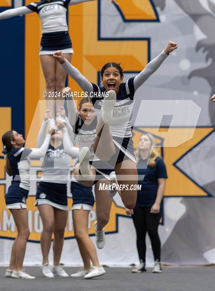 Thumbnail 2 in Marin Catholic - CIF Northern Regional Cheer Championships photogallery.