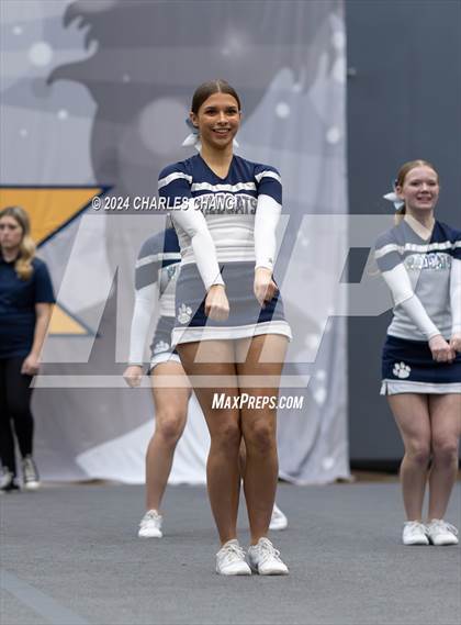 Thumbnail 1 in Marin Catholic - CIF Northern Regional Cheer Championships photogallery.