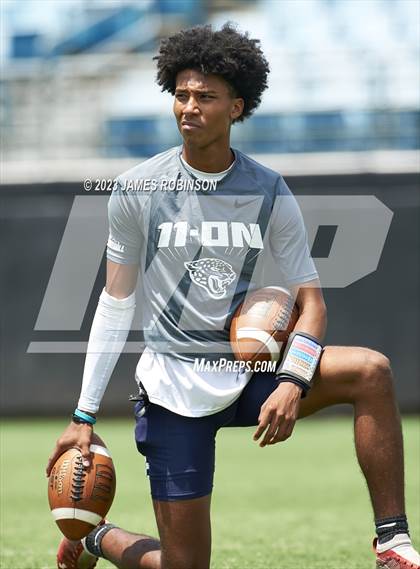 Thumbnail 3 in Trinity Christian Academy vs Camden County (Jaguars Prep 11-On Tournament) photogallery.
