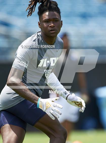Thumbnail 3 in Trinity Christian Academy vs Camden County (Jaguars Prep 11-On Tournament) photogallery.