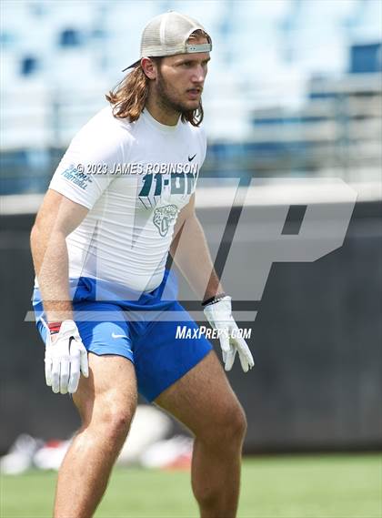 Thumbnail 2 in Trinity Christian Academy vs Camden County (Jaguars Prep 11-On Tournament) photogallery.