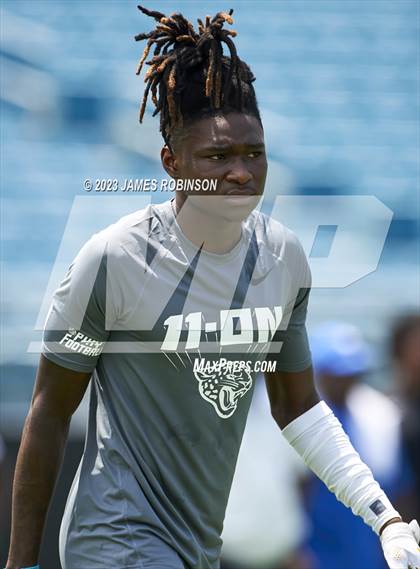 Thumbnail 1 in Trinity Christian Academy vs Camden County (Jaguars Prep 11-On Tournament) photogallery.