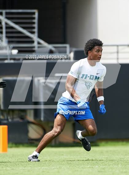 Thumbnail 2 in Trinity Christian Academy vs Camden County (Jaguars Prep 11-On Tournament) photogallery.