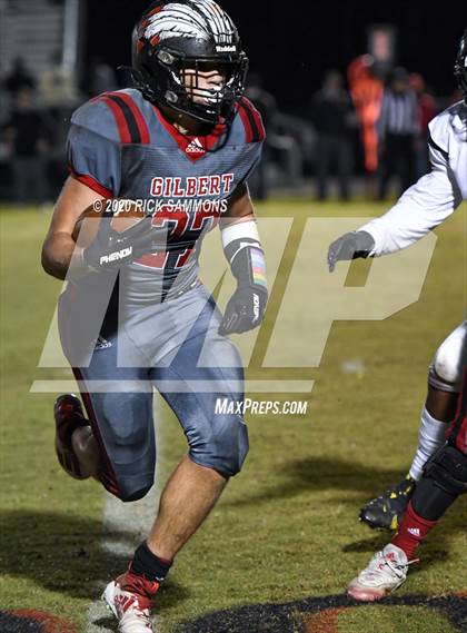 Thumbnail 3 in Dillon @ Gilbert (SCHSL Class AAA Second Round Playoff) photogallery.