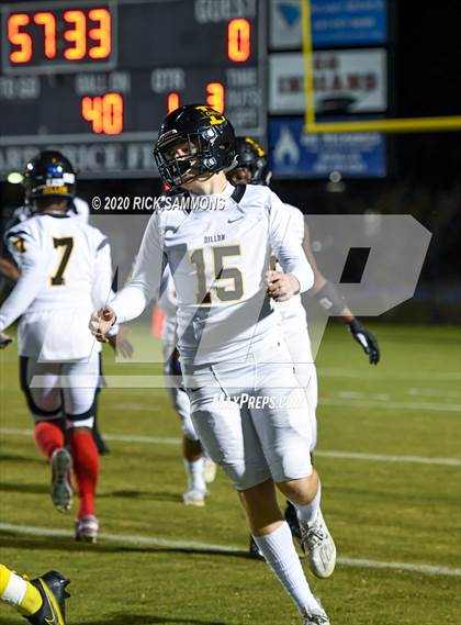Thumbnail 1 in Dillon @ Gilbert (SCHSL Class AAA Second Round Playoff) photogallery.