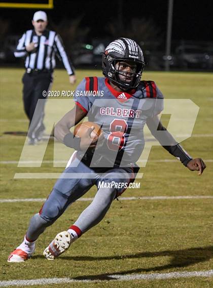 Thumbnail 3 in Dillon @ Gilbert (SCHSL Class AAA Second Round Playoff) photogallery.