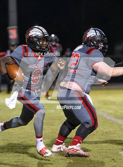 Thumbnail 3 in Dillon @ Gilbert (SCHSL Class AAA Second Round Playoff) photogallery.
