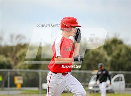 Thumbnail 3 in Salesian College Preparatory vs Piner (A.L. Rabinovitz Tourney) photogallery.