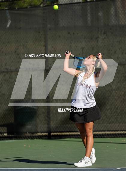 Thumbnail 2 in Notre Dame Academy vs Marymount photogallery.