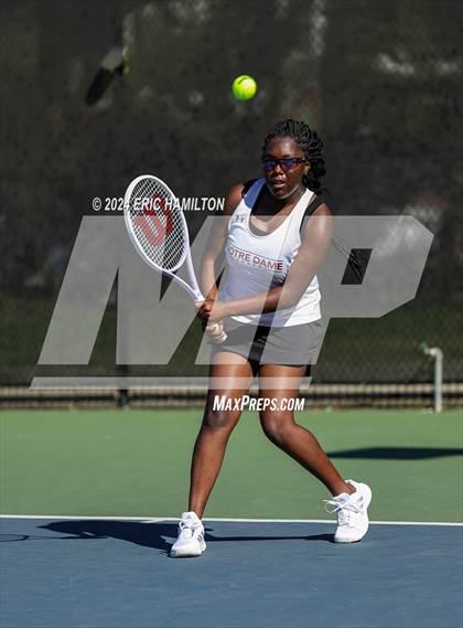 Thumbnail 1 in Notre Dame Academy vs Marymount photogallery.